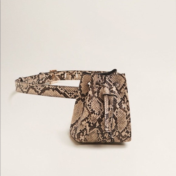 snake belt bag